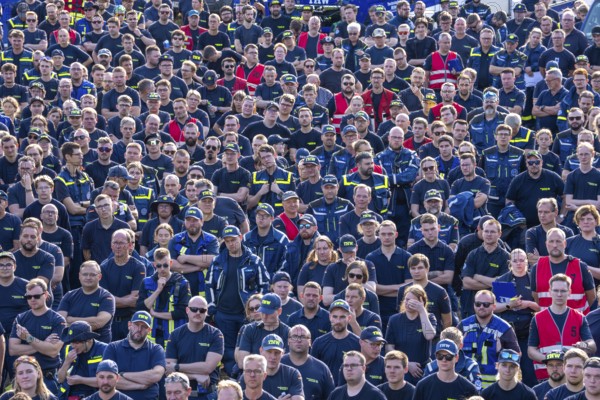 Major exercise FÜLEX25, of the THW, Technisches Hilfswerk, Landesverband North Rhine-Westphalia, on