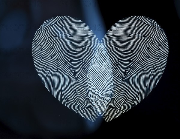 Valentines day background banner - abstract panorama background with hearts - concept love, AI