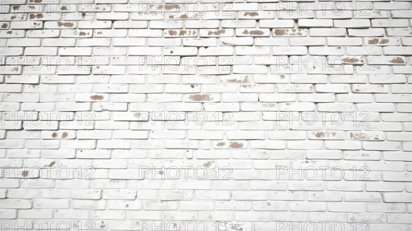 Rustic red brick wall poster print showcasing vintage industrial charm for modern loft, office, or