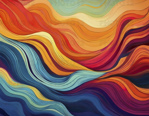 Abstract Modern Background. abstract graphic elements for presentation background design, AI