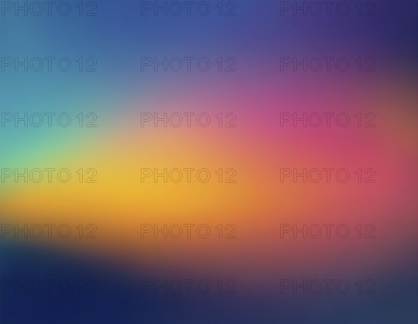 A bright and vivid gradient mesh design with smooth transitions between colors, evoking feelings of
