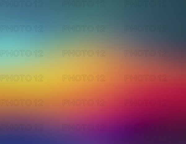 A bright and vivid gradient mesh design with smooth transitions between colors, evoking feelings of