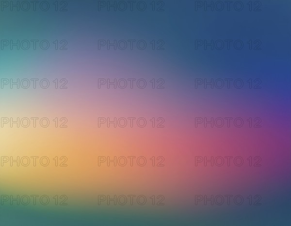 A bright and vivid gradient mesh design with smooth transitions between colors, evoking feelings of