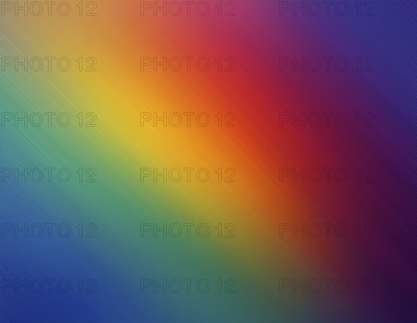 A bright and vivid gradient mesh design with smooth transitions between colors, evoking feelings of