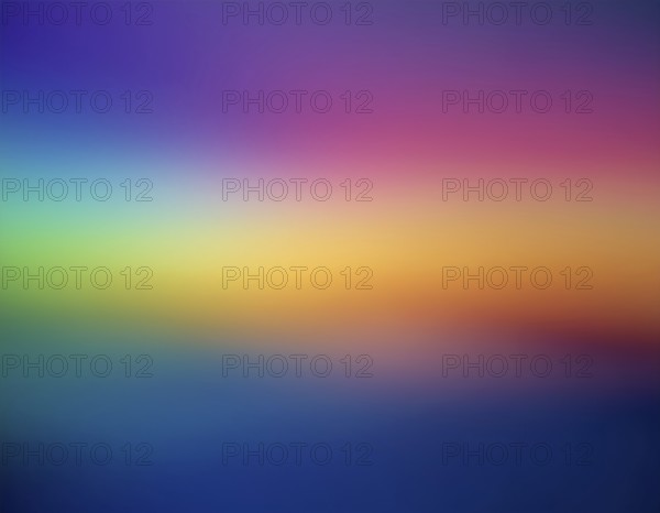 A bright and vivid gradient mesh design with smooth transitions between colors, evoking feelings of