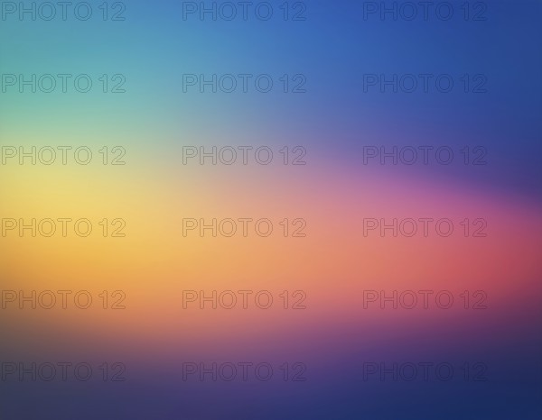A bright and vivid gradient mesh design with smooth transitions between colors, evoking feelings of