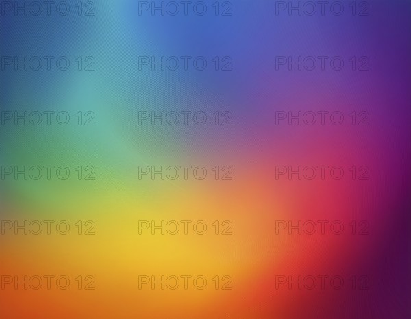 A bright and vivid gradient mesh design with smooth transitions between colors, evoking feelings of