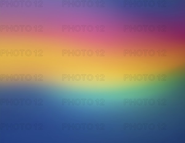 A bright and vivid gradient mesh design with smooth transitions between colors, evoking feelings of