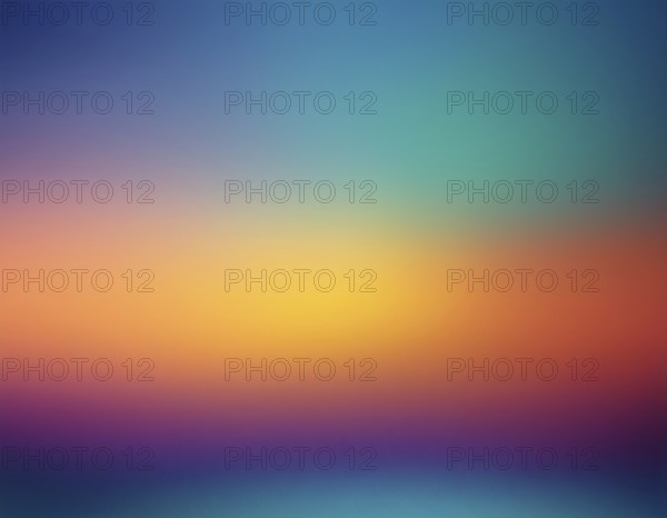 A bright and vivid gradient mesh design with smooth transitions between colors, evoking feelings of