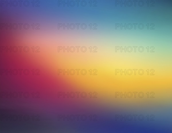 A bright and vivid gradient mesh design with smooth transitions between colors, evoking feelings of