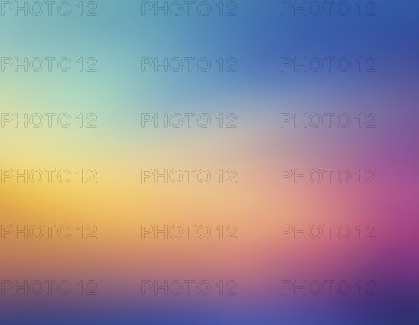 A bright and vivid gradient mesh design with smooth transitions between colors, evoking feelings of