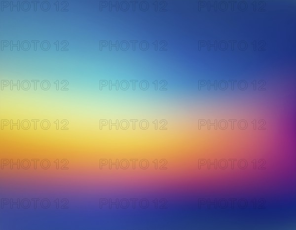 A bright and vivid gradient mesh design with smooth transitions between colors, evoking feelings of