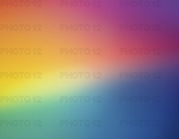 A bright and vivid gradient mesh design with smooth transitions between colors, evoking feelings of