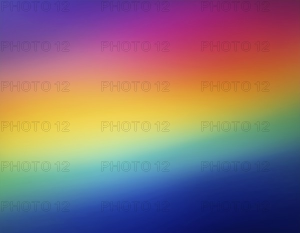 A bright and vivid gradient mesh design with smooth transitions between colors, evoking feelings of