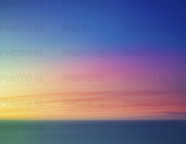 A bright and vivid gradient mesh design with smooth transitions between colors, evoking feelings of