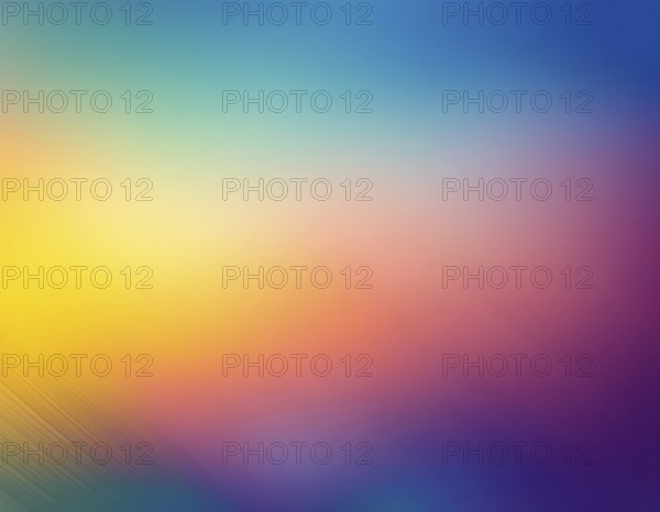 A bright and vivid gradient mesh design with smooth transitions between colors, evoking feelings of