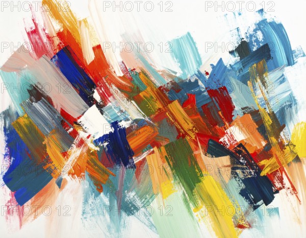 A striking brush strokes background combining painterly textures and expressive design, perfect for