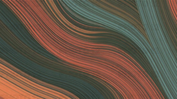 Watercolor pastel brush strokes poster with soft dreamy textures and soothing colors for tranquil