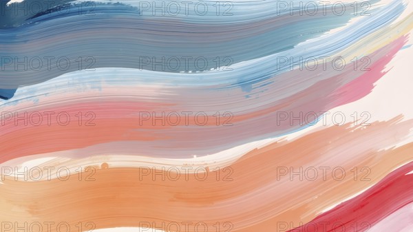 Minimalist black brush strokes abstract poster with ink-inspired textures for modern interior wall