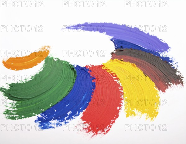 A striking brush strokes background combining painterly textures and expressive design, perfect for