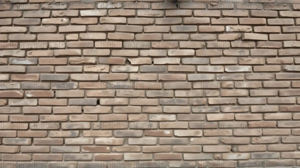 Rustic red brick wall poster print showcasing vintage industrial charm for modern loft, office, or