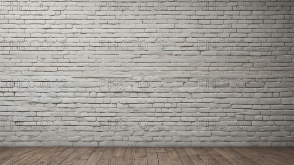 Rustic red brick wall poster print showcasing vintage industrial charm for modern loft, office, or