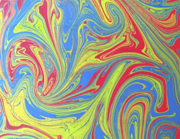 Colorfully painted background with vivid brush strokes and abstract design, symbolizing creativity,