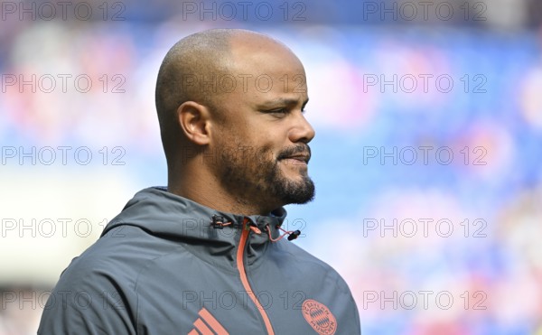 Coach Vincent Kompany FC Bayern Munich FCB Portrait Football Bundesliga, PreZero Arena, Sinsheim,