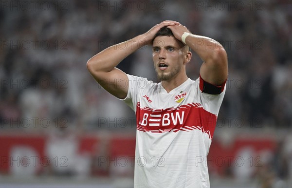 Ermedin Demirovic VfB Stuttgart (09) disappointed Gesture Gesture Football Bundesliga, MHPArena,