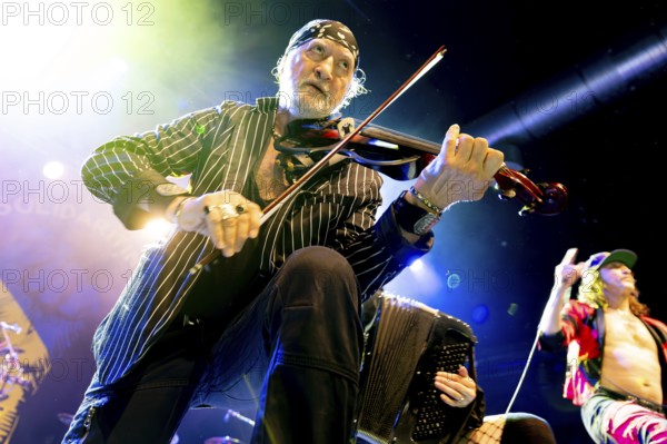 Sergey Ryabtsev, Gogol Bordello, folk-punk band, USA, live on Fall 2025 European Tour at Huxleys