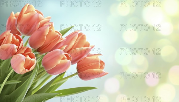 Spring Special Offer: Exclusive Discounts And Vibrant Tulip Flowers For Web, Wallpapers, Flyers,