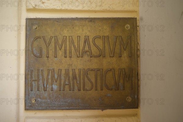 Benedictine grammar school in Ettal Monastery, humanism, humanist grammar school, Benedictine