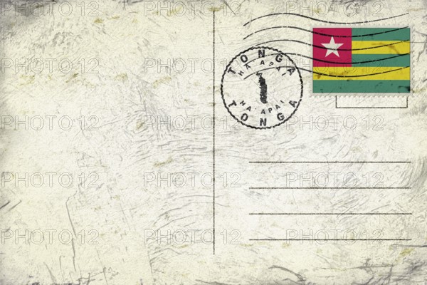 Togo Haapai Round Seal Map Design