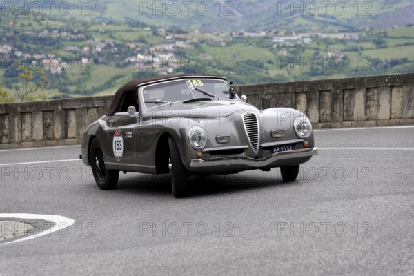 No. 153, Alfa Romeo 6C2500 SS cabriolet Pinin Farina, year of construction 1947, Silver classic