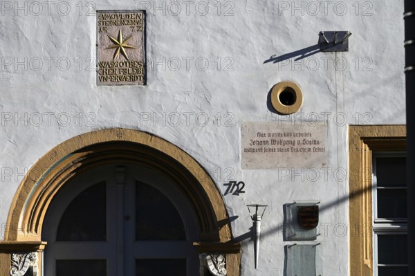 The former Electoral Mainz Lieutenant is home to the Thuringian State Chancellery. Goethe had also