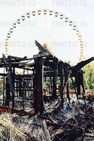 DEU Germany Germany Berlin Still life in the abandoned former Spreepark in Plänterwald, the largest
