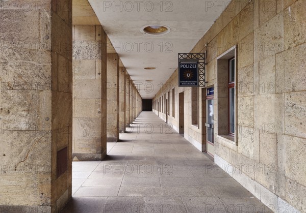 Former Tempelhof airport with a police department, State Criminal Police Office Burglary