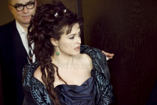 DEU, Germany, Berlin Helena Bonham Carter on her way to the photo shoot during the 61st Berlinale.