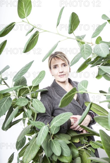 DEU Germany Germany Berlin The new chairwoman of the Greens, Simone Peter, during an interview with