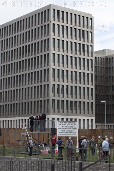 DEU Germany Germany Berlin Campact protest against data collection, espionage and surveillance in