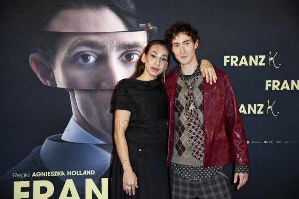 Carola Schuler and Idan Weiss - German premiere by FRANZ K., Delphi Filmpalast am Zoo, Berlin, 15