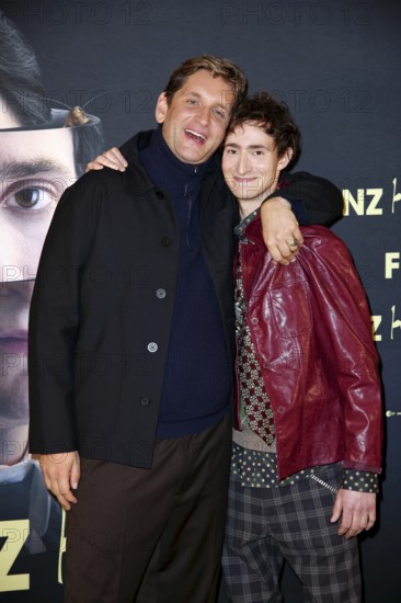 Sebastian Schwarz and Idan Weiss - German premiere by FRANZ K., Delphi Filmpalast am Zoo, Berlin,