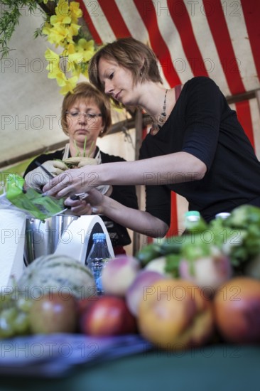 DEU Germany Germany Berlin Citizen Art Days by the artist group 'Parallel Worlds at Markthalle Neun