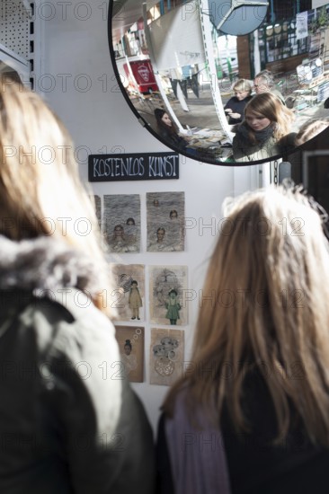 DEU Germany Germany Berlin Citizen Art Days by the artist group 'Parallel Worlds at Markthalle Neun