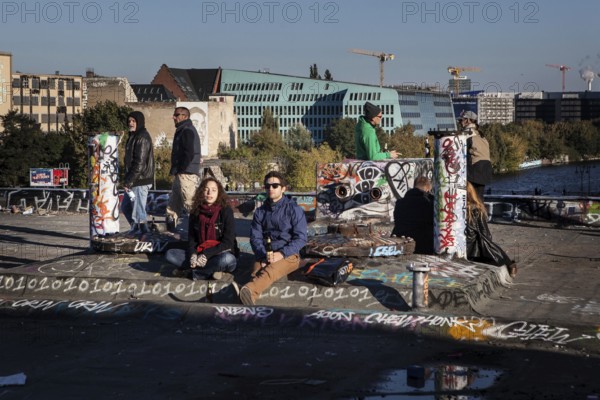 DEU Germany Germany Berlin Citizen Art Days by the artist group 'Parallel Worlds at Markthalle Neun