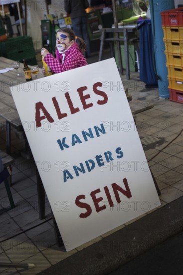 DEU Germany Germany Berlin Citizen Art Days by the artist group 'Parallel Worlds at Markthalle Neun