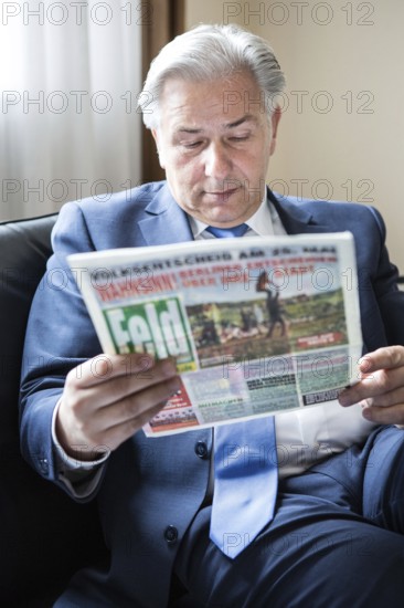 DEU Germany Germany Berlin The Governing Mayor of Berlin, Klaus Wowereit, in his office during an