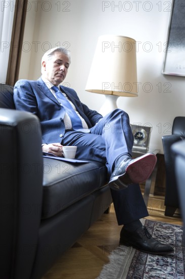 DEU Germany Germany Berlin The Governing Mayor of Berlin, Klaus Wowereit, in his office during an