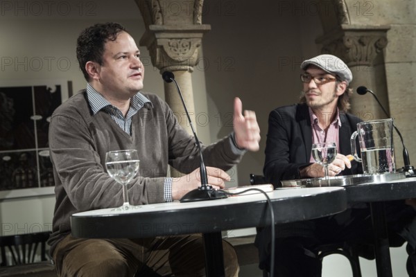 DEU Germany Germany Berlin The writer and translator Thomas Melle during his book presentation