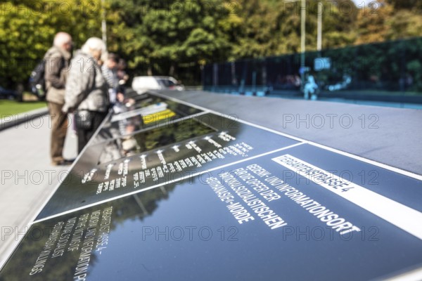 DEU Germany Germany Berlin The newly opened memorial for the victims of the National Socialist